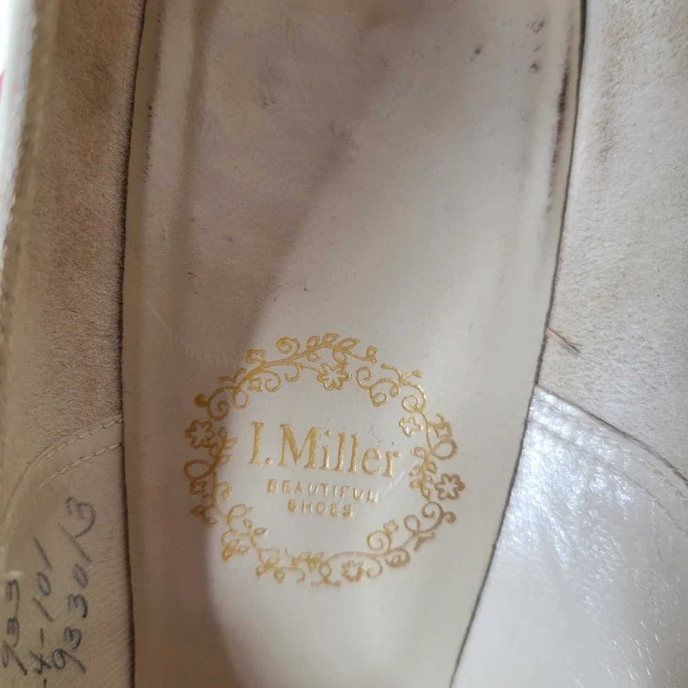 Vintage 1950s Heels Shoes Pumps Hemphill Wells  Polka Dot Women's  Size 6.5 - Picture 6 of 7